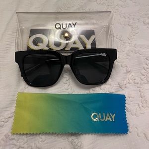 Quay Black Sunglasses